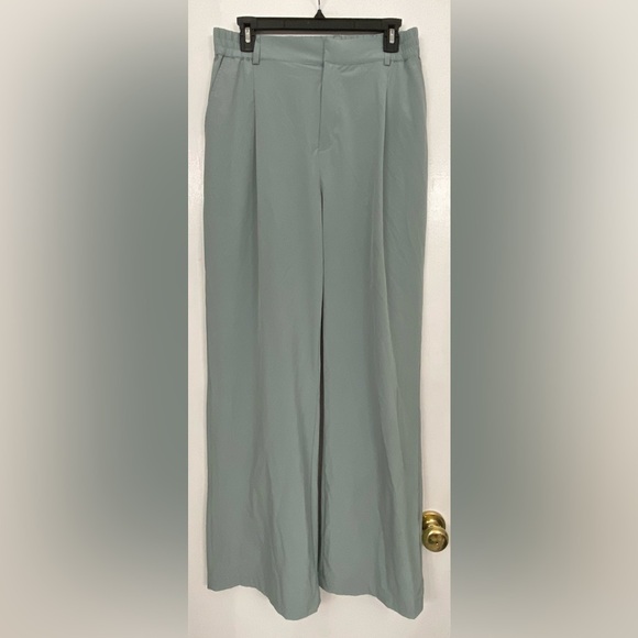 ALO Yoga Pursuit Trouser Pant Cosmic Grey Size Medium - Picture 4 of 8